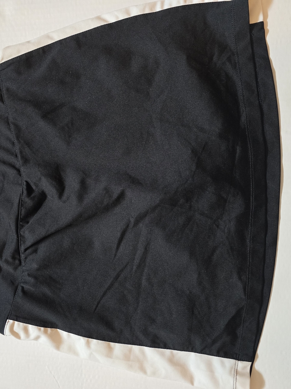 Izod Black Athletic Shorts with White Trim
